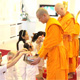 Wat Phra Dhammakaya Newcastle arranged the Ceremony of Offering Sustenance to the Buddha in May