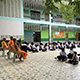 นักเรียนโรงเรียนไทยรัฐวิทยา 94 ร่วมสวดธัมมจักกัปปวัตตนสูตร
